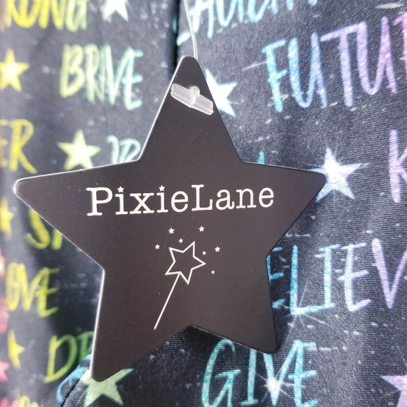 Pixie Lane Empower Positive Vibes Leggings NWT - Picture 7 of 9